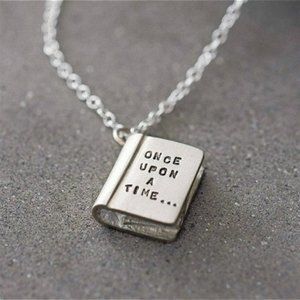 Once Upon A Time Silver tone Necklace